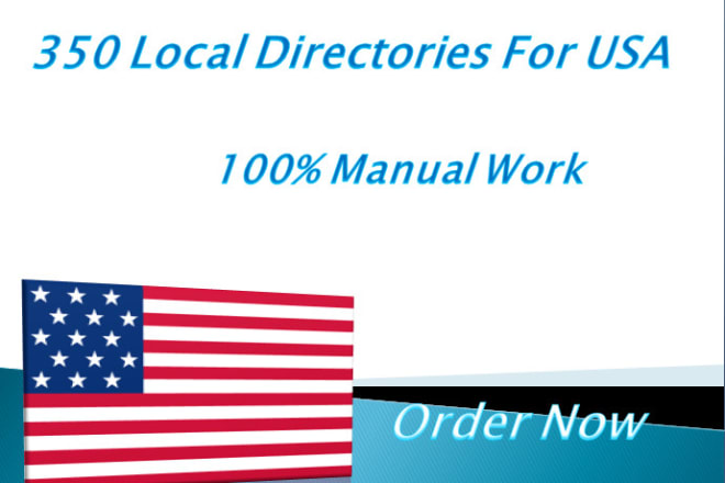 I will do 350 USA local citations and business directories