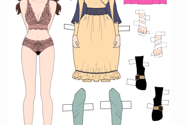 I will do a paper doll