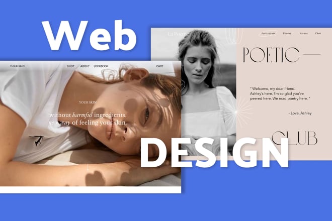 I will do a stunning landing page, web design, online store