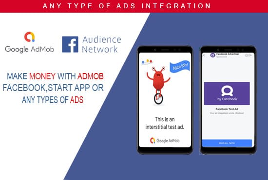 I will do admob, facebook and startapp ads in android app
