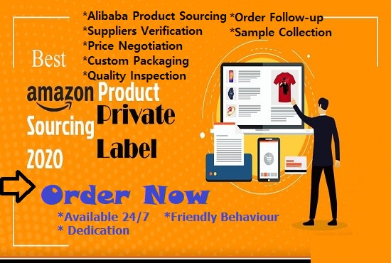 I will do amazon fba product sourcing from china and alibaba