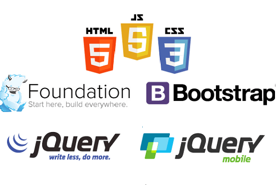 I will do any task of html css, jquery and Bootstrap