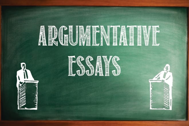 I will do argumentative essay for you