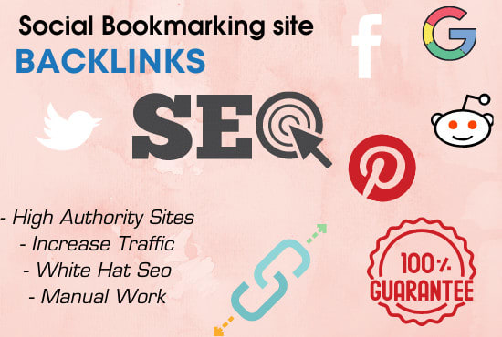 I will do best quality social bookmarking on high da pa sites