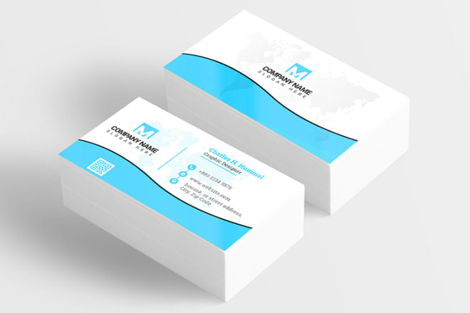 I will do create business card design, letterhead, vista and print design