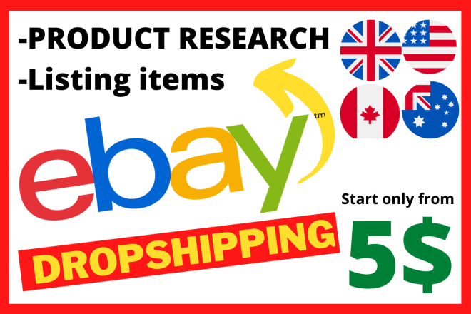I will do ebay dropshipping product research and optimized listing