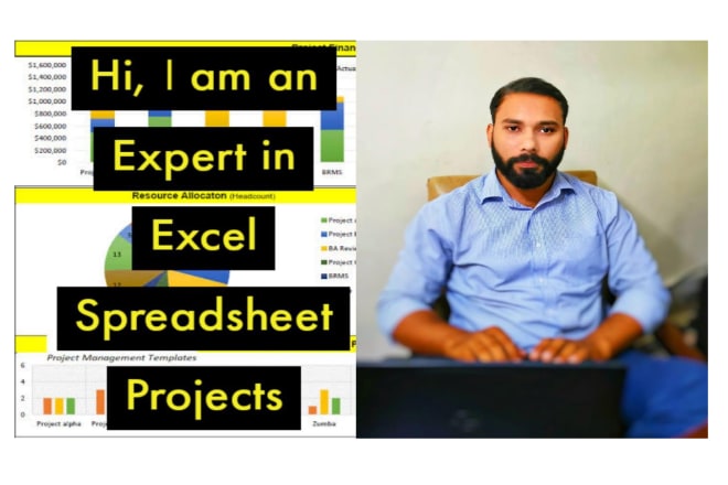 I will do excel spreadsheets, vba, macro and formula