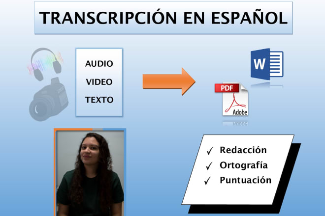 I will do excellent spanish transcriptions