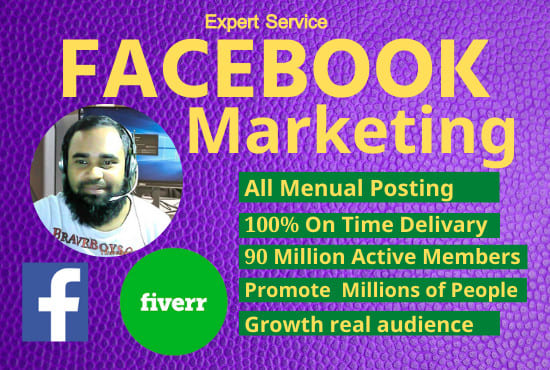 I will do facebook marketing and promotion for your any business in USA