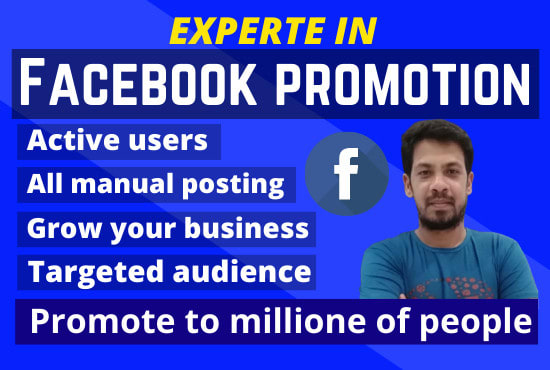 I will do facebook promotion in the USA of your business faithfully