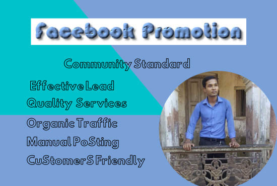 I will do facebook promotion in usa,uk,canada,australia worldwide