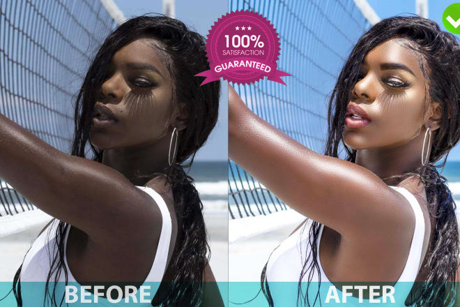 I will do high end photo retouching and photo editing