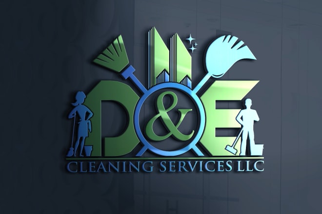 I will do logo for cleaning service business