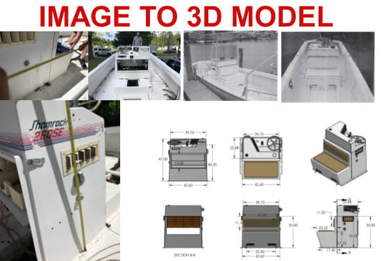 I will do mechanical design, 2d and 3d model in sldpart, dwg