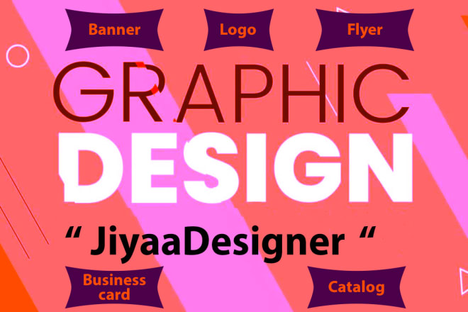 I will do modern graphic designing work and logo creator