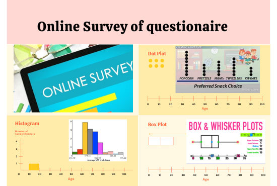 I will do online survey or online questionaire with goggle forms