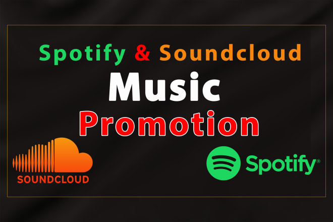 I will do organic soundcloud promotion and viral your music
