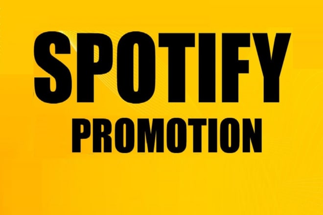 I will do organic, worldwide, spotify promotional campaign with playlist