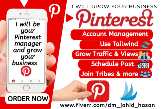 I will do pinterest marketing and use tailwind to get traffic