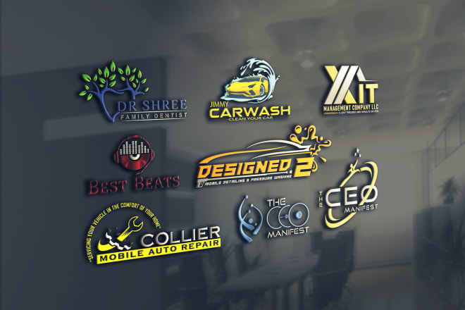 I will do professional 3d brand or business logo design