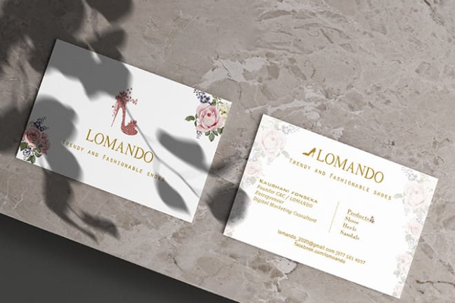 I will do professional business cards design for you