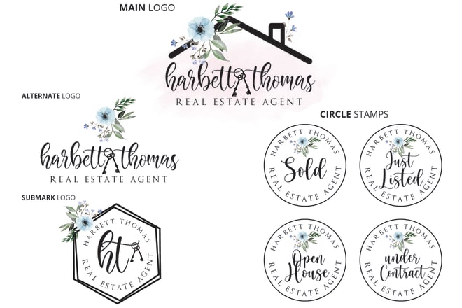 I will do real estate or realtor signature logo design