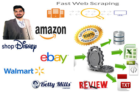 I will do scrape ecommerce site products and reviews