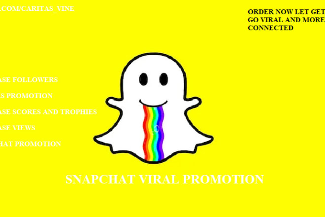I will do snapchat promotion,shoutout and marketing to active and real audience
