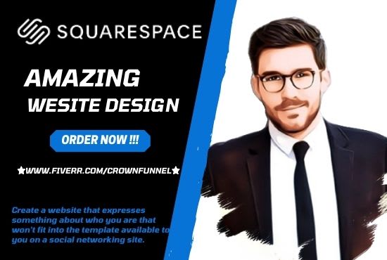I will do squarespace website design, squarespace redesign, or wix design in 24 hours