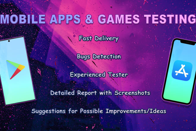 I will do user testing of your ios or android mobile app and game