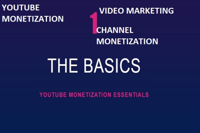 I will do video marketing to get youtube channel monetization