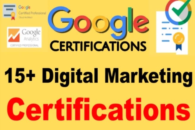 I will do virtual teaching for google certification and hubspot certification