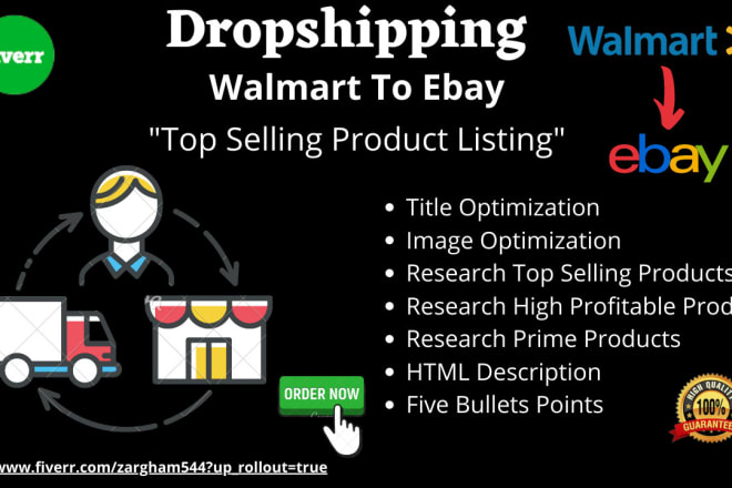 I will do walmart to ebay dropshippping
