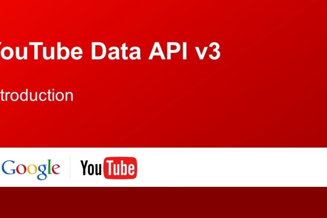 I will do youtube API integration with python