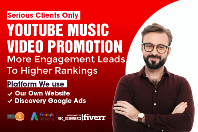 I will do youtube music video promotion