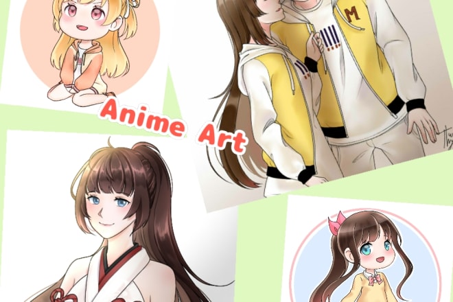 I will draw your anime character