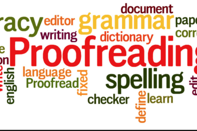 I will edit or proofread technical or financial documents