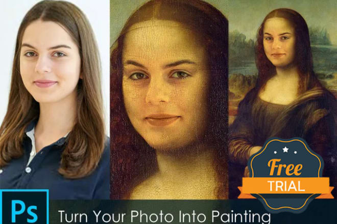 I will edit your photo into famous painting