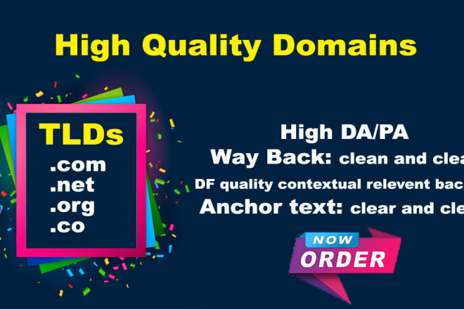 I will find authoritative expired domains for your niche