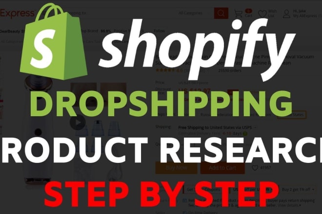 I will find shopify winning products with video