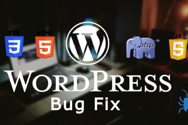 I will fix wordpress,html,css,js,jq,php issue of website