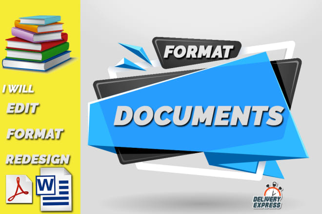 I will format design edit kindle book convert documents,create form