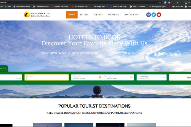 I will generate automated travel affiliate websites