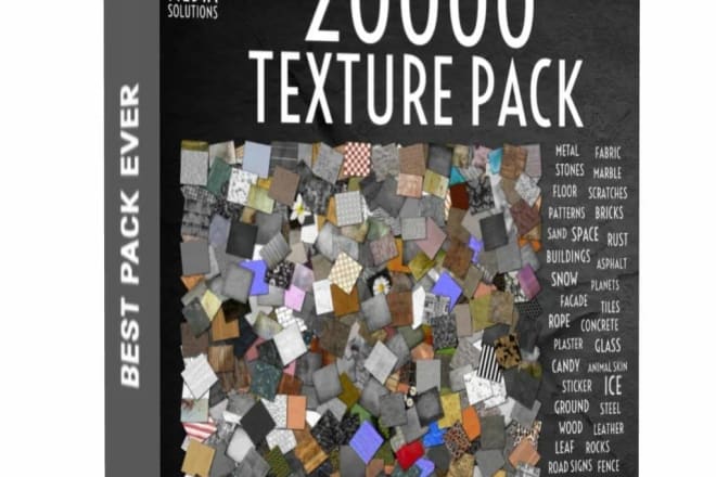 I will give you a massive pack with 20 000 textures