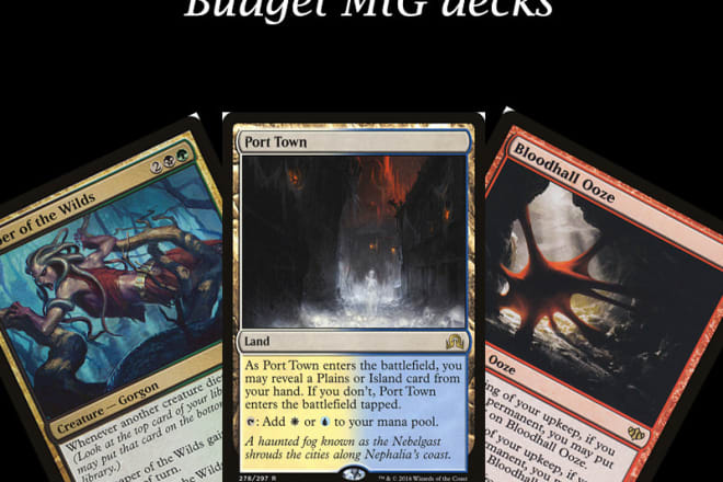 I will help you build a budget magic the gathering mtg deck