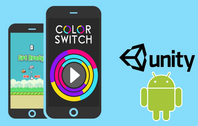 I will make android game in unity