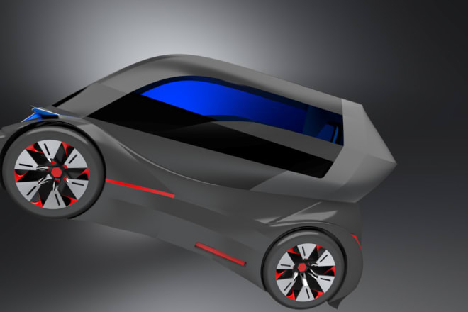 I will make concept cad car 3d models in solidworks