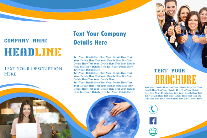 I will make creative brochure for you