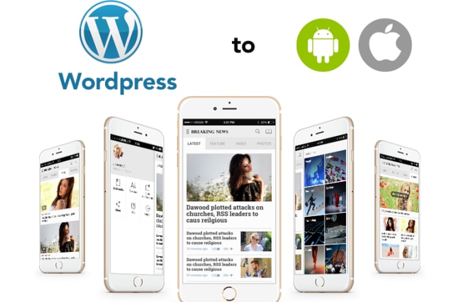 I will make wordpress blog IOS and android mobile app