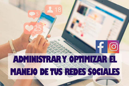 I will manage and optimize the management of your social networks
